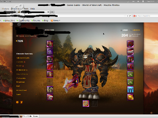 WoW account 4x85